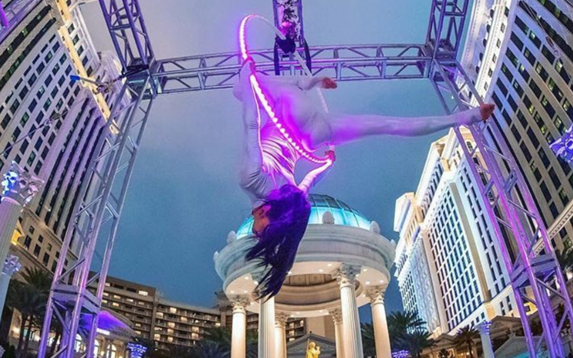 led aerial ring